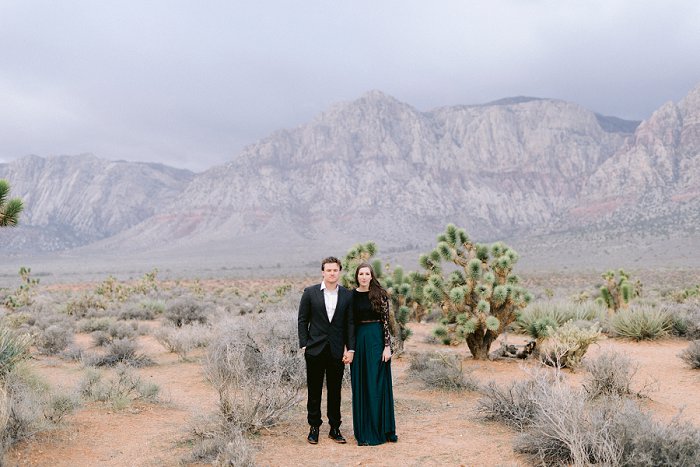Las Vegas Desert Engagement Photographer