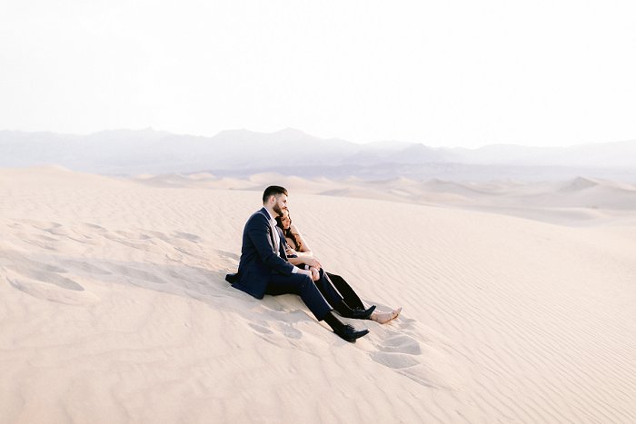 Sand Dunes California Engagement Photographer